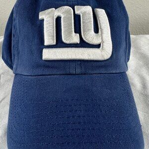 NFL New York Giants 47 Brand “The Franchise” Relaxed Fit Cap – Blue, Size Large